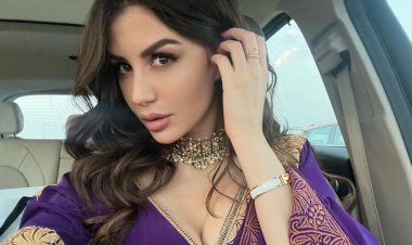 Giorgia Andriani leaves fans gushing over her 1 Lakh traditional look, fans say, "Aati sundar"