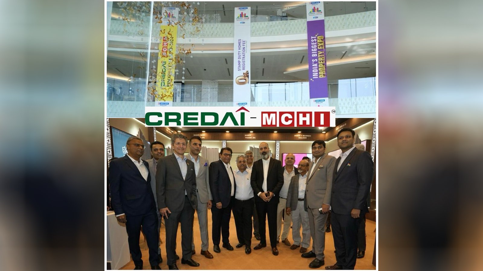 31st CREDAI-MCHI Property Expo triumphs with total footfall of 24,716 serious home buyers and over 185 properties booked ranging from Rs. 60 lakhs to Rs. 10 crore