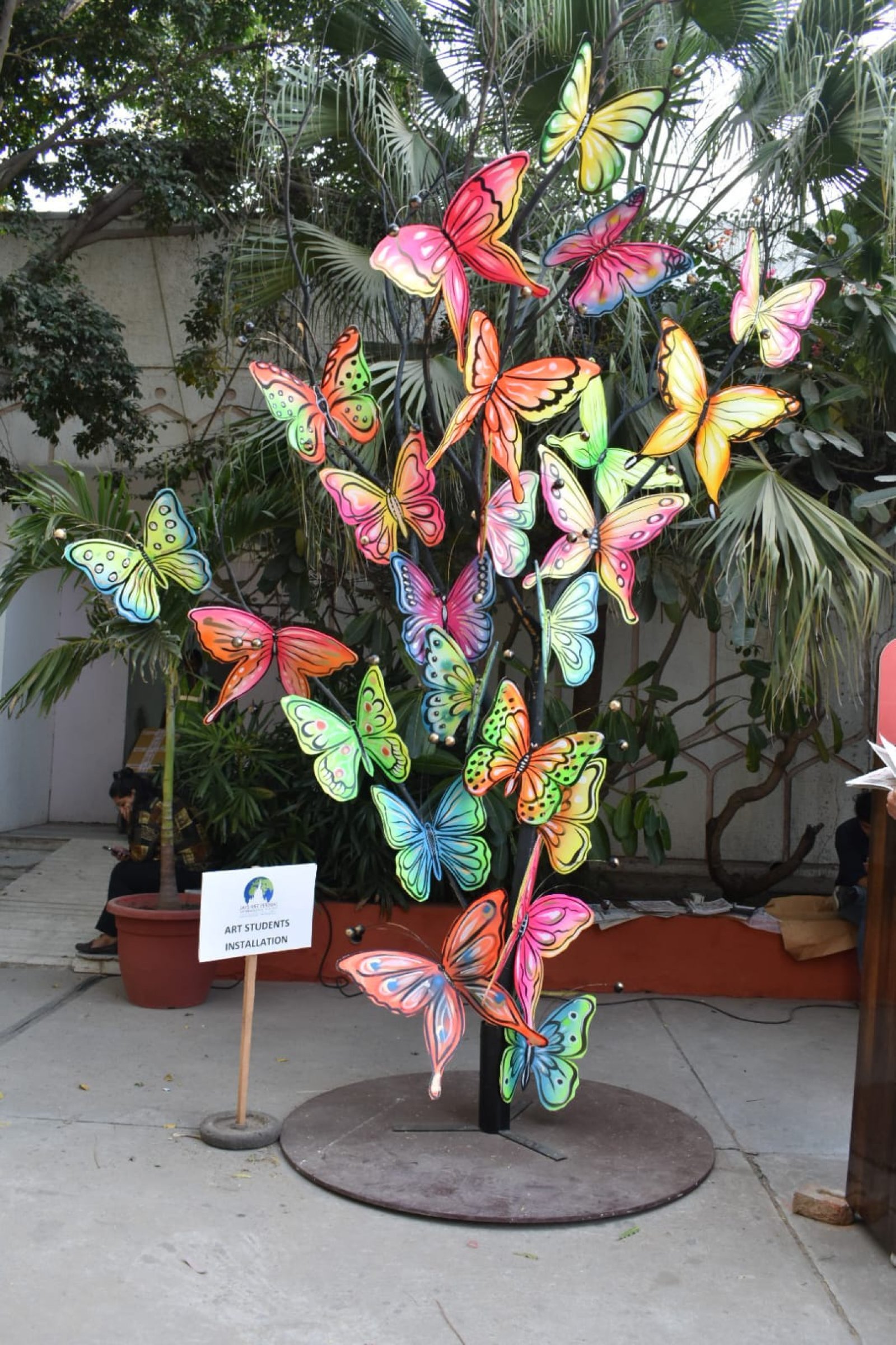 ART INSTALLATIONS BY STUDENTS STAND OUT AT JLF 2024